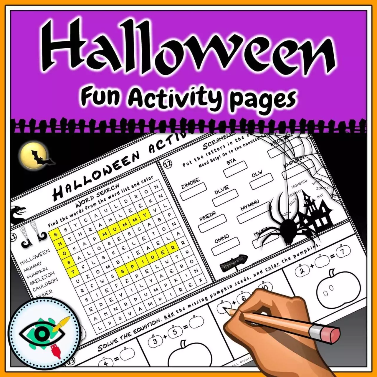 Halloween - Activity Pages for Kids