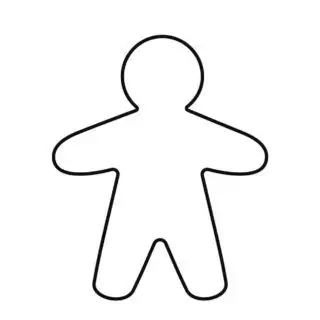 Gingerbread Template - Male | Planerium