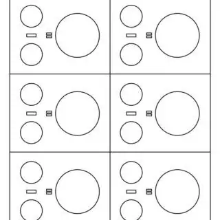 Math Equation - Subtraction Template | Planerium