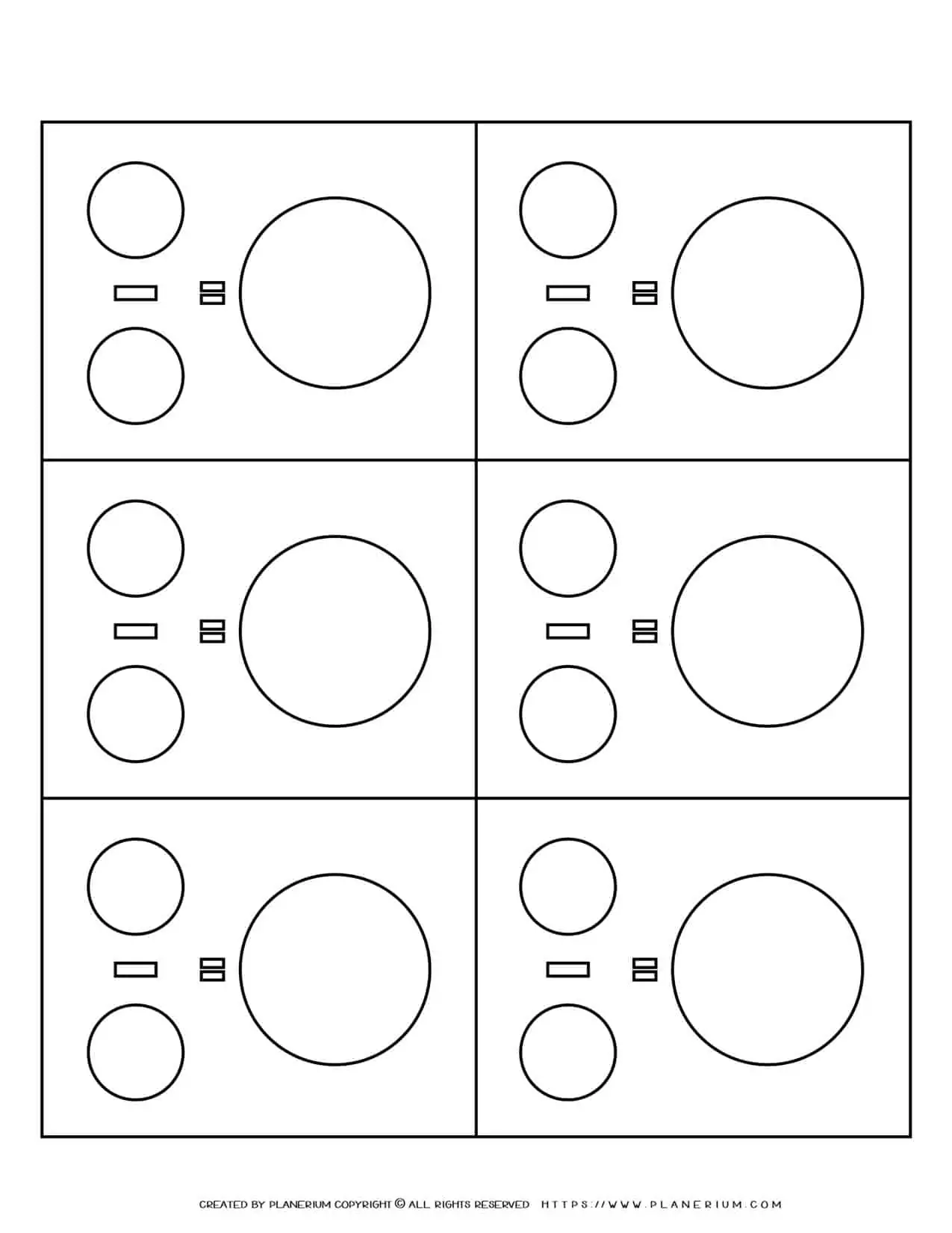 Math Equation - Subtraction Template | Planerium