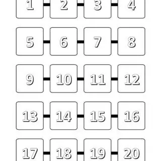 Numbers Table 1-20 | Planerium