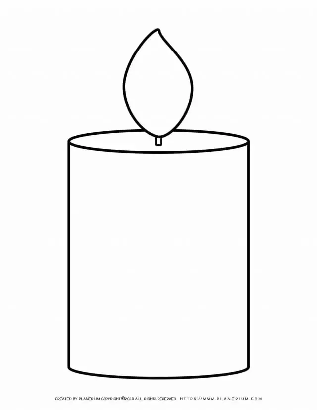 Large Candle