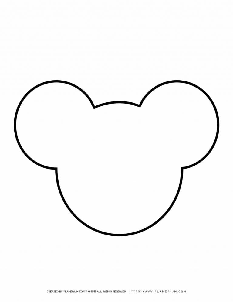 Mouse Head Outline 