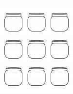 Jar - FREE Printable Template | Planerium