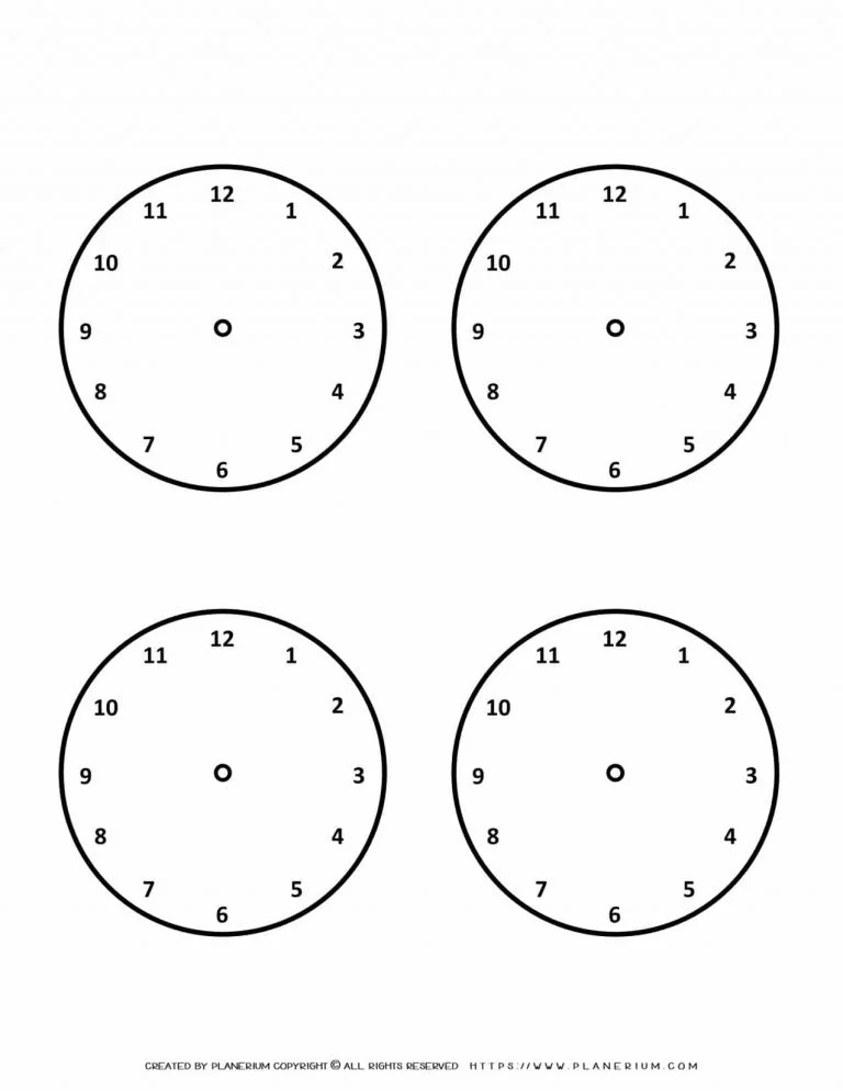 Four Clocks