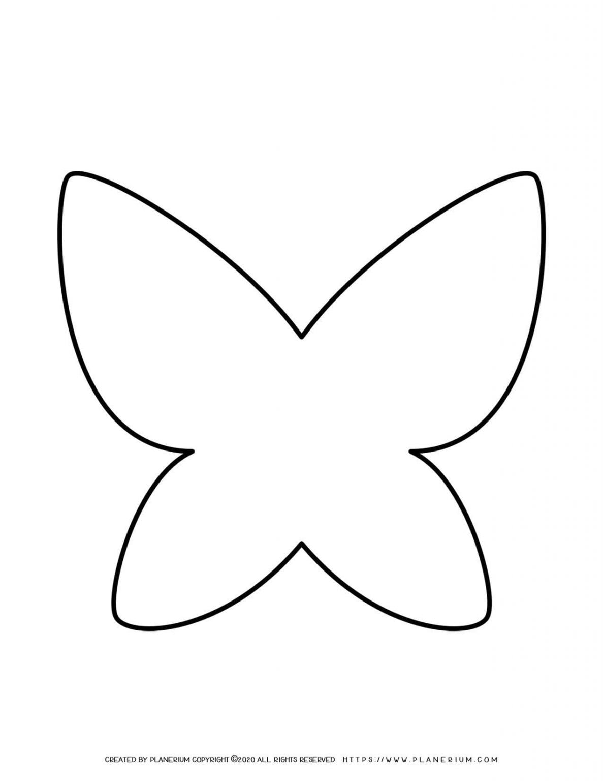 butterfly outline planerium