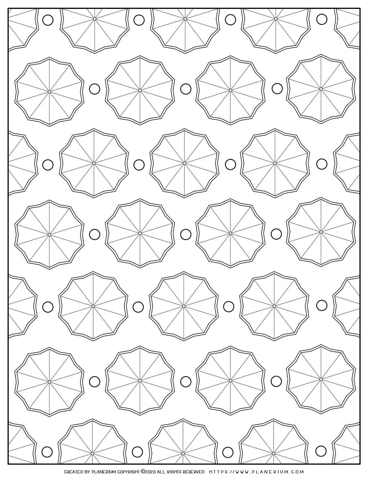 Umbrella Pattern | Planerium