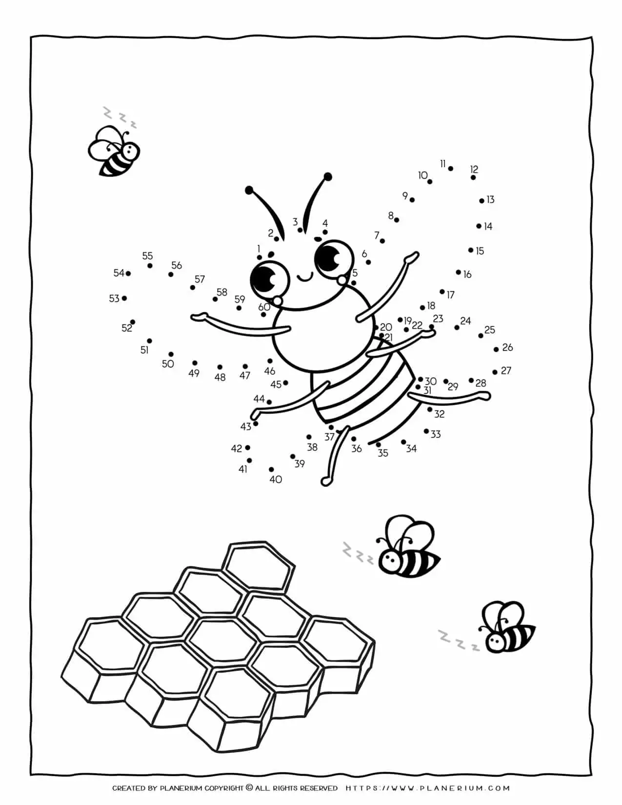 Bee Connect The Dots | Planerium