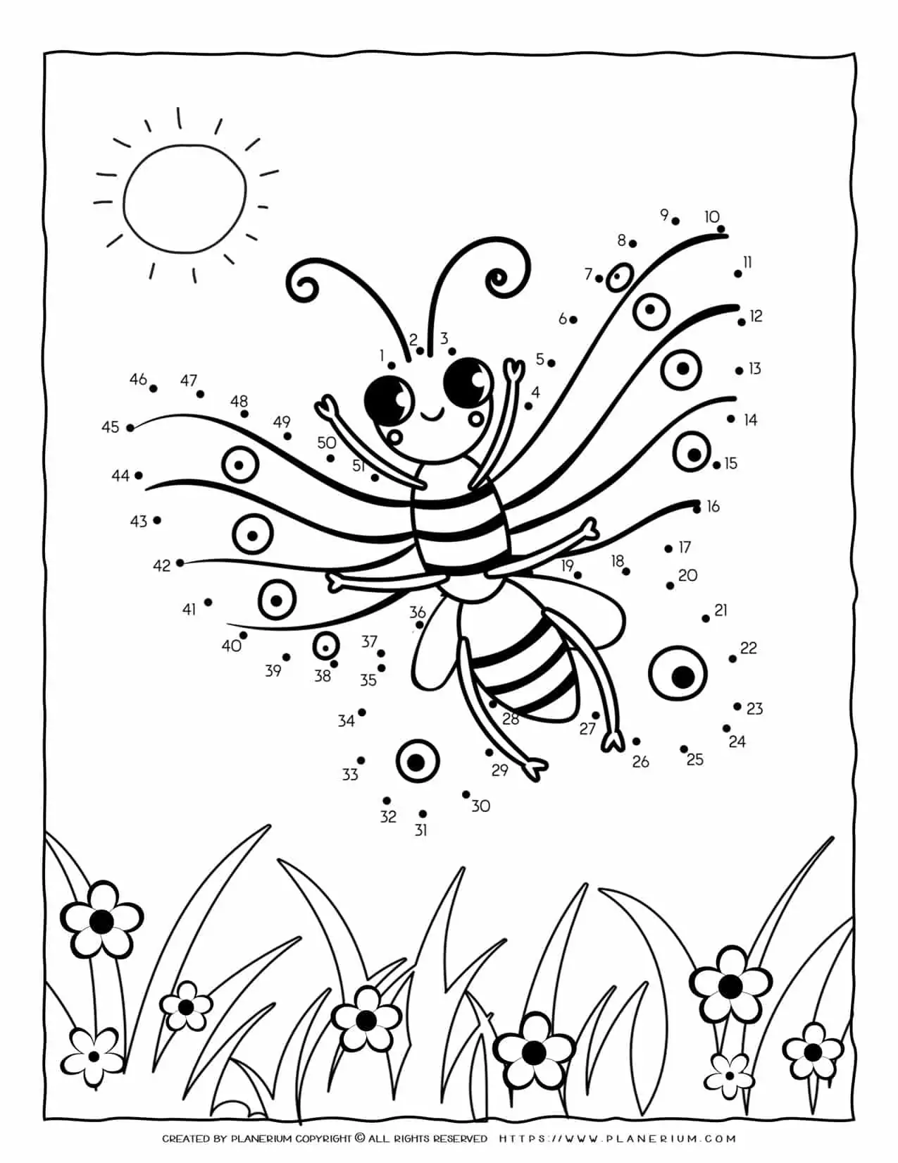 Butterfly Connect The Dots | Planerium