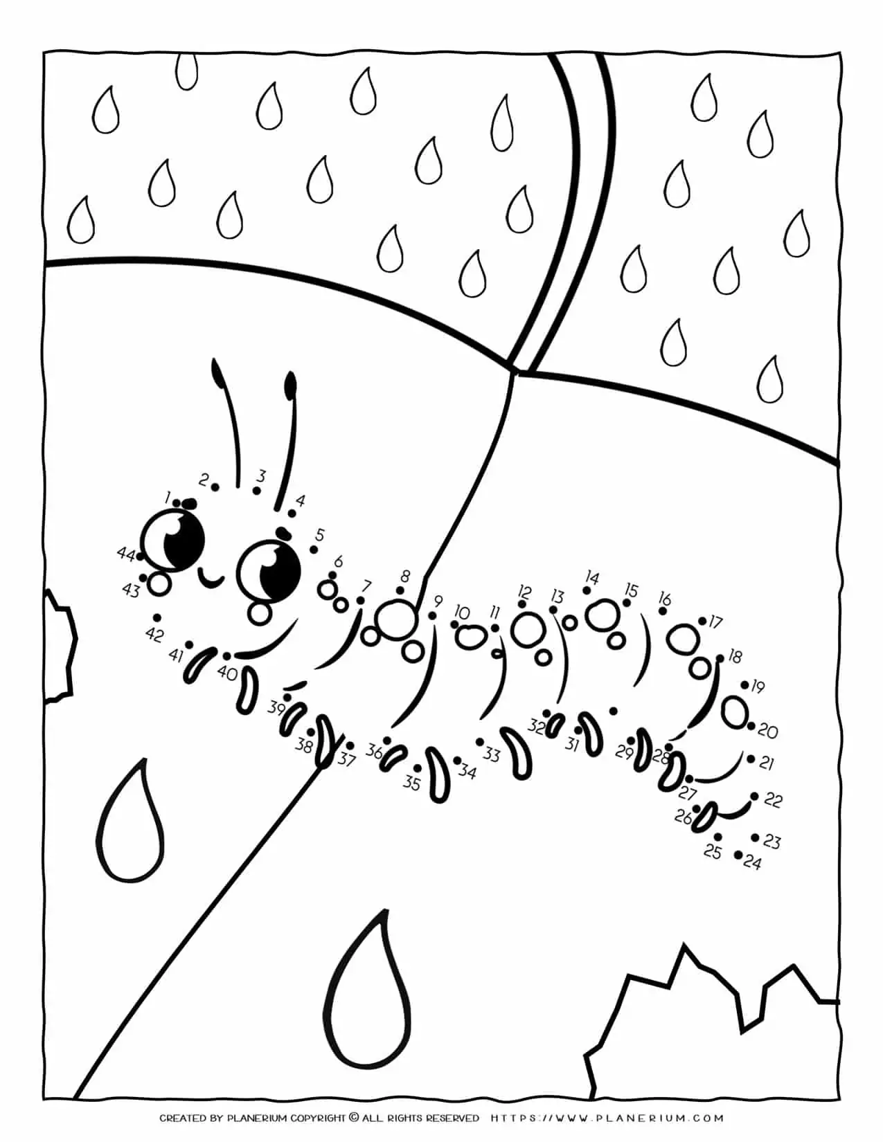 Caterpillar Connect The Dots | Planerium