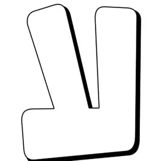 Hebrew Alphabet - Ayin - Coloring Page | Planerium