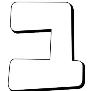 Hebrew Alphabet - Bet - Coloring Page | Planerium
