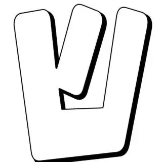 Hebrew Alphabet - Shin - Coloring Page | Planerium