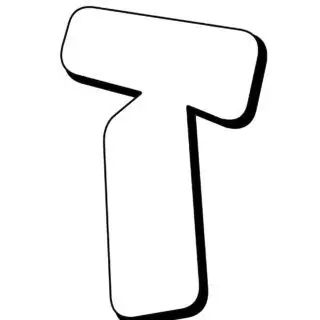 Hebrew Alphabet - Zayin - Coloring Page | Planerium