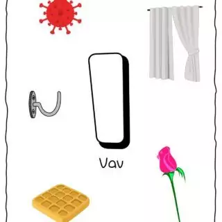 Hebrew Alphabet - Objects That Starts With Letter Vav | Planerium