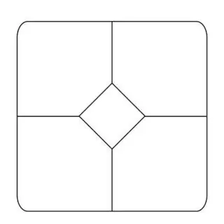 Story Map Template - Center Rhombus | Planerium