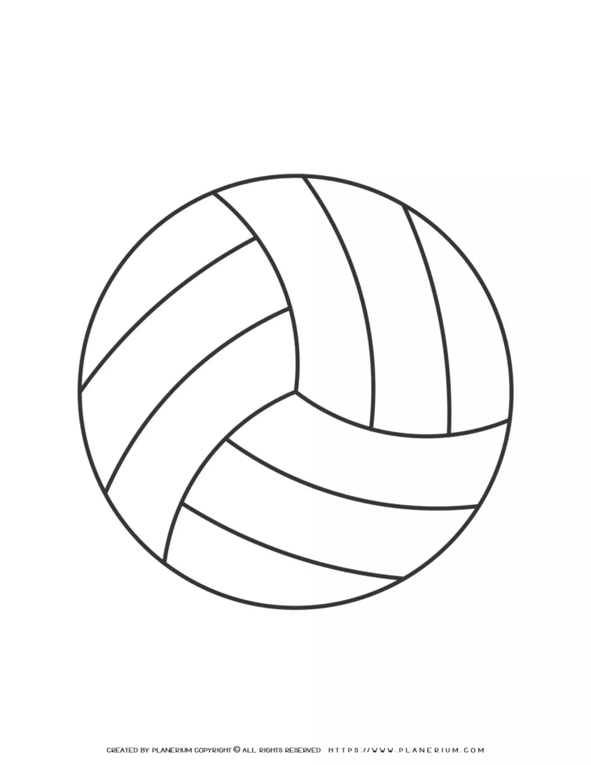 Sport Template - Volleyball | Planerium