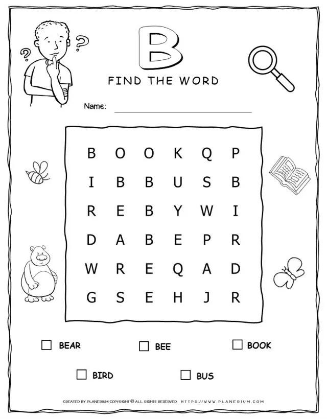 Alphabet Coloring Pages - English Letters - Capital E