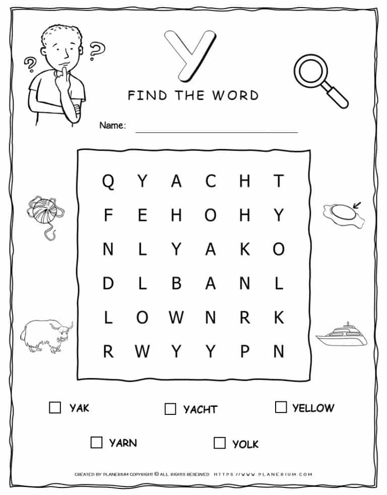 word-search-words-that-start-with-y-five-words-planerium