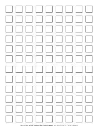 108 Squares Grid