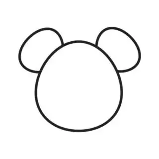 Bear Face Outline | Planerium