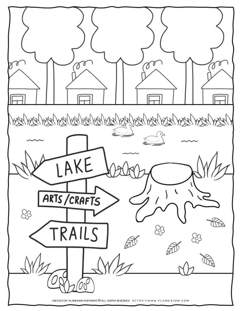 Camping Scene