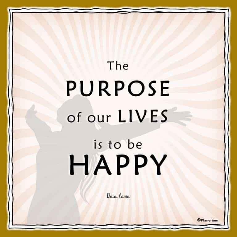 Life Quotes The Purpose Is To Be Happy Planerium 768x768 