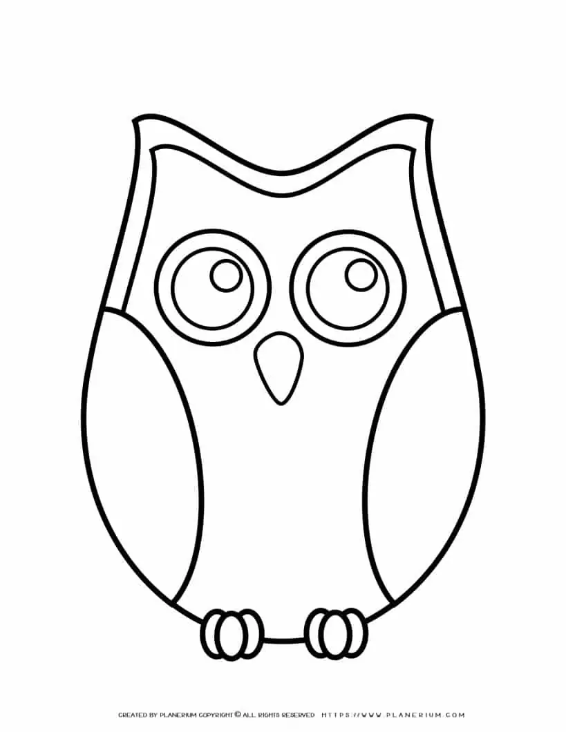 Owl Template | Planerium