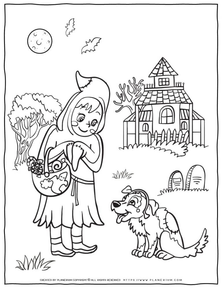 Road Safety Coloring Page | Planerium