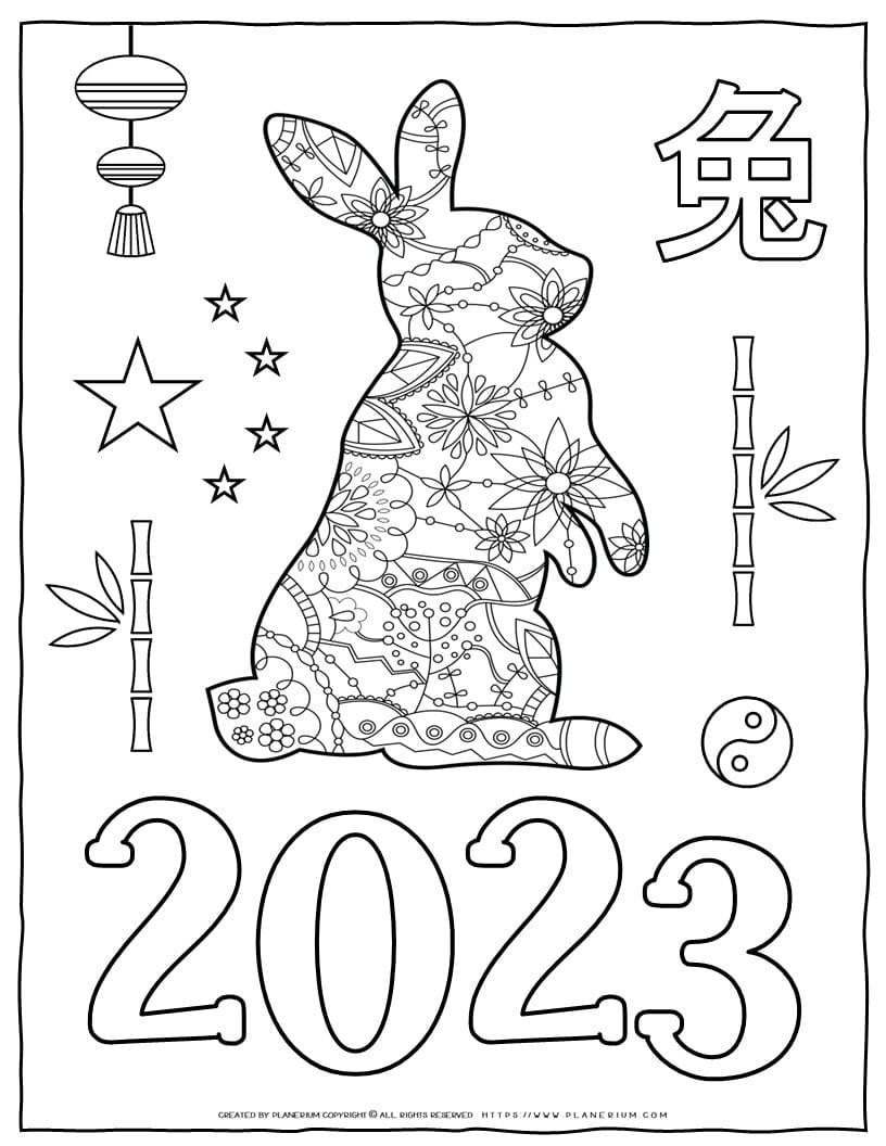 9 Chinese Lunar New Year 2023 Day Illustration