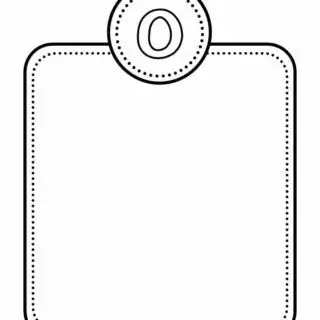 Alphabet Letter Templates - Letter O | Planerium