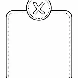 Alphabet Letter Templates - Letter X | Planerium