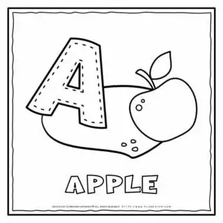 English Alphabet - Letter A | Planerium