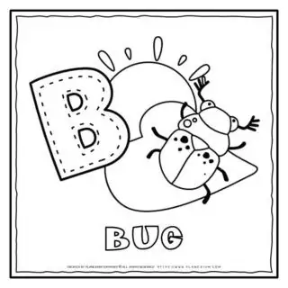 English Alphabet - Letter B | Planerium