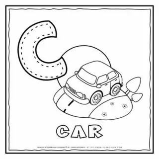 English Alphabet - Letter C | Planerium