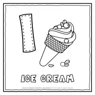 English Alphabet - Letter I | Planerium