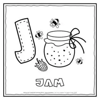 English Alphabet - Letter J | Planerium