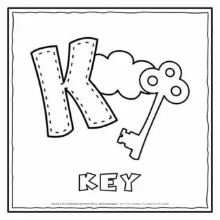 English Alphabet - Letter K | Planerium
