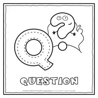 English Alphabet - Letter Q | Planerium