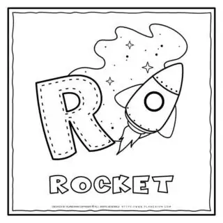 English Alphabet - Letter R | Planerium