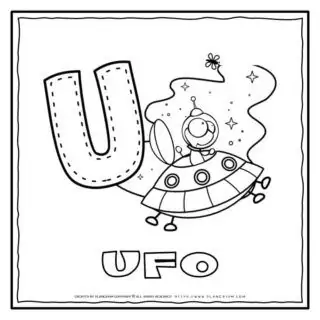 English Alphabet - Letter U | Planerium