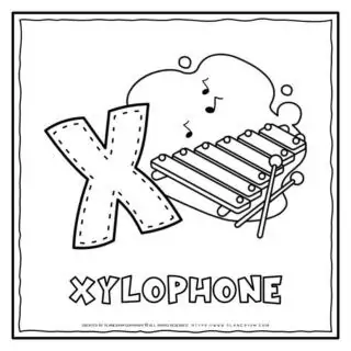 English Alphabet - Letter X | Planerium