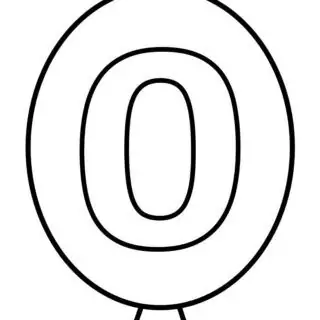 Balloon Outline - Zero | Planerium