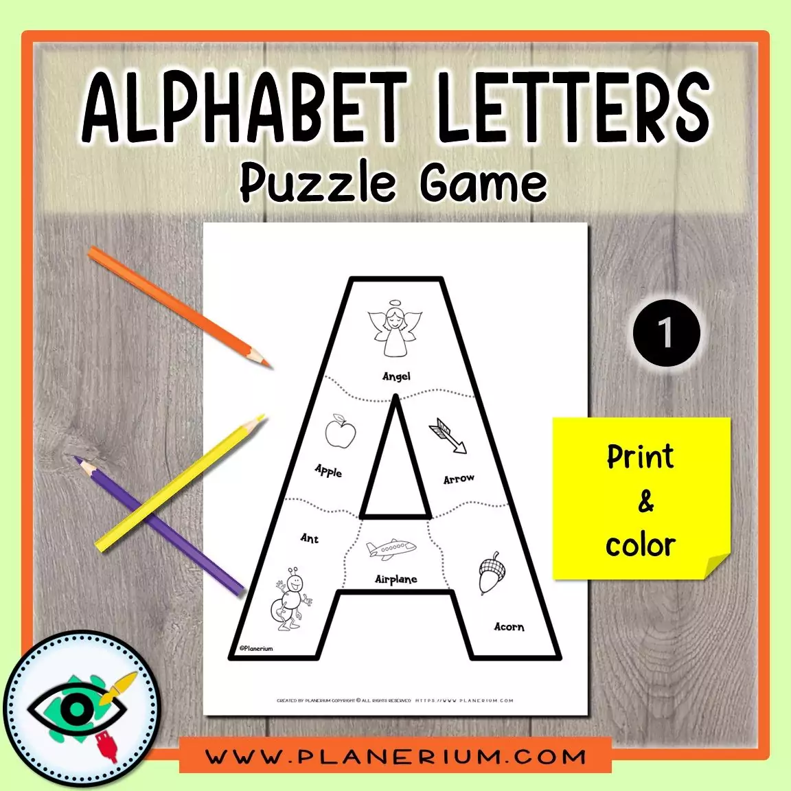 Alphabet Letters Puzzle Templates