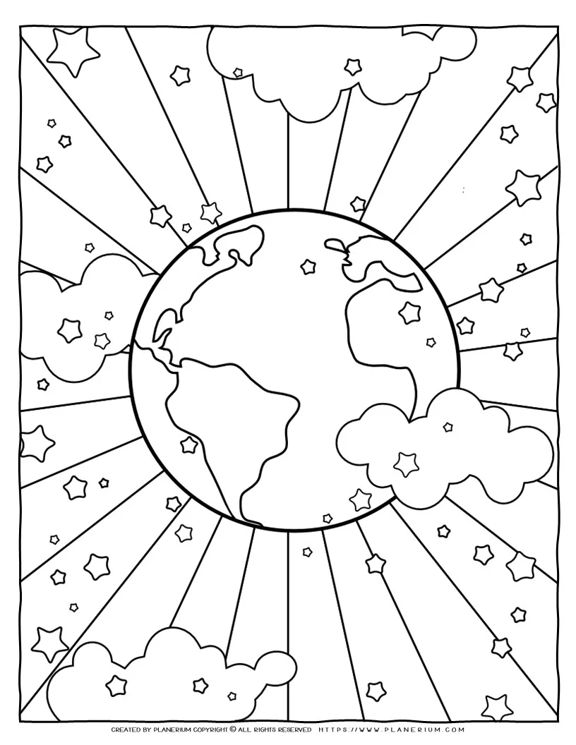 Earth Day Coloring Book Kids Ages 4-7: day Coloring Book for Children, Ages  4-8, Ages 2-4, Ages 8-12, Ages5-7, Preschool (Paperback)