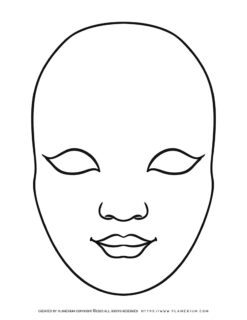 Face Mask Template | Planerium