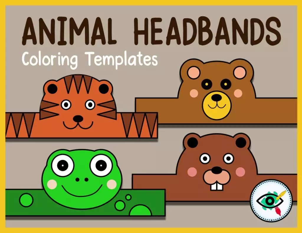 Animal Headbands Templates For Kids
