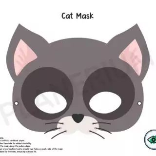 Colorful Farm Animal Mask Templates For Kids - Image 3