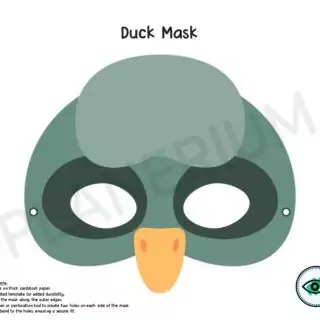 Colorful Farm Animal Mask Templates For Kids - Image 4