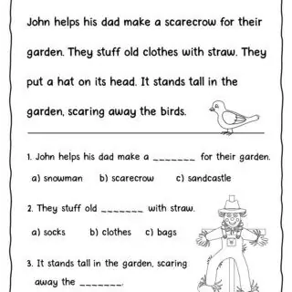 Fall Reading Comprehension Passages For Kids - Image 5